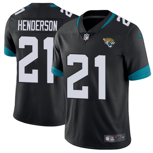 Jacksonville Jaguars #21 C.J. Henderson Black Team Color Youth Stitched NFL Vapor Untouchable Limited Jersey->youth nfl jersey->Youth Jersey
